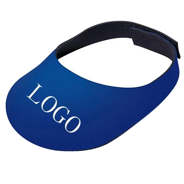 Neoprene Foam Sun Visor Cap 1
