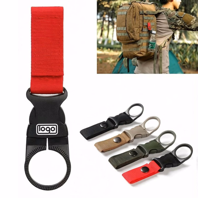 Nylon Webbing Water Bottle Holder Clip