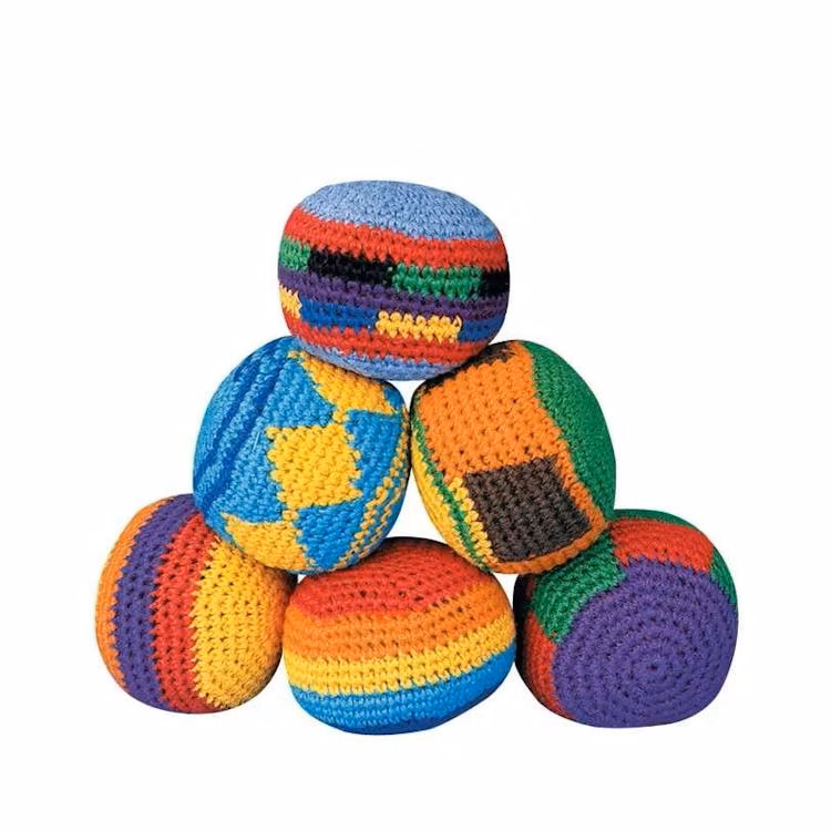 Mini Knitted Kick Balls - 2"