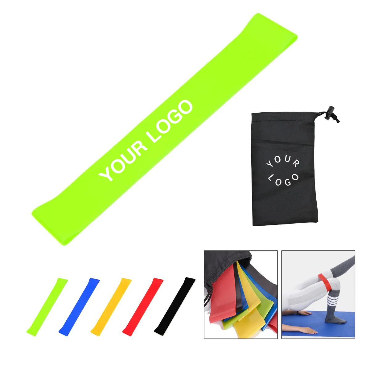 TPE Yoga Band Elastic Exercise Set 1