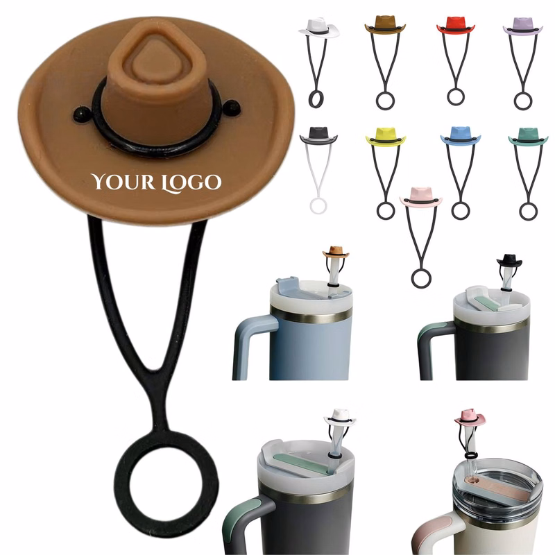 Reusable Silicone Straw Cap Cover