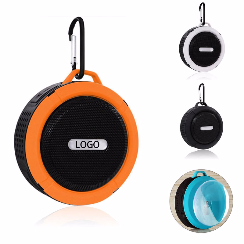 Waterproof Speaker with Suction Cup & Sling