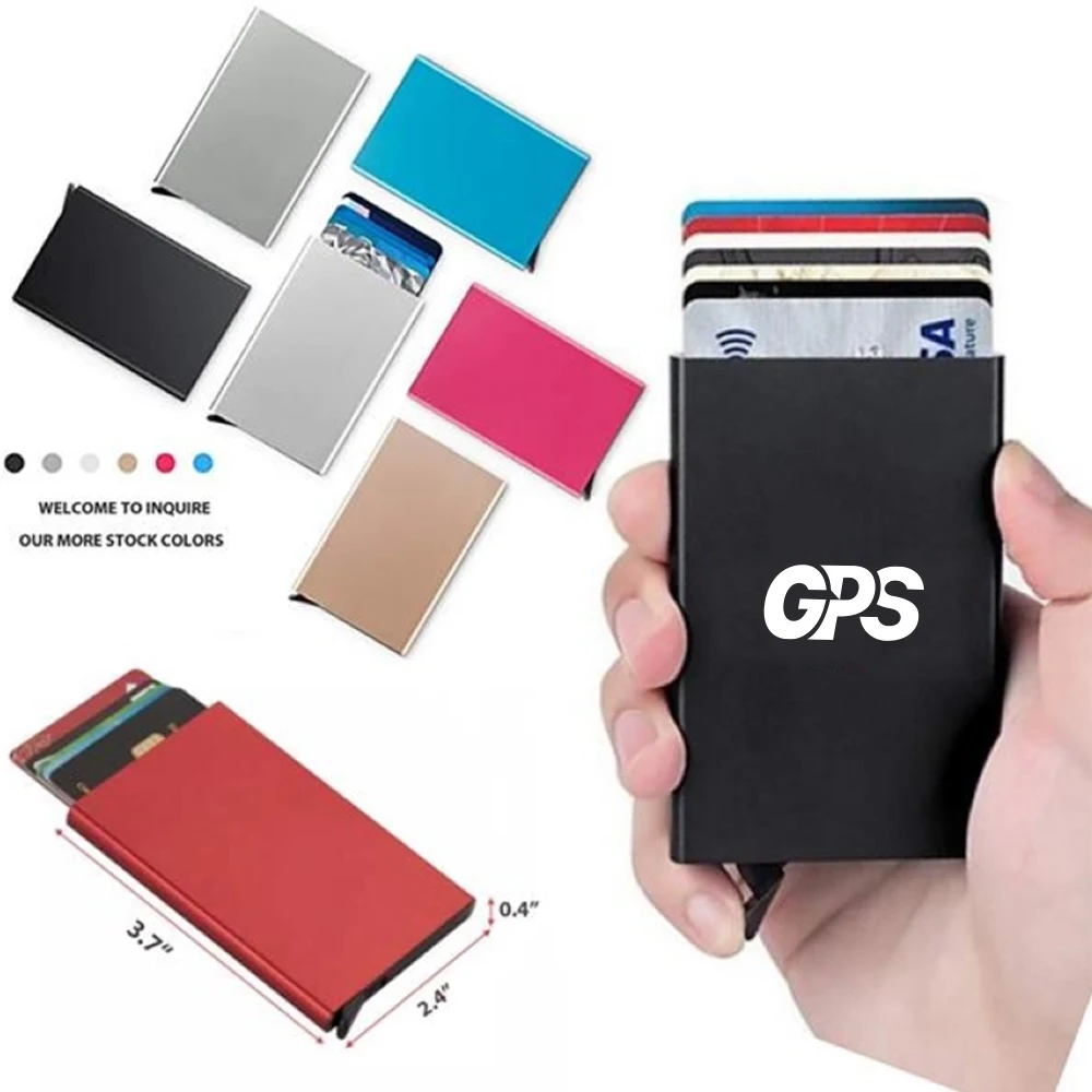 RFID Blocking Pop up Wallet Credit Card Holder 1