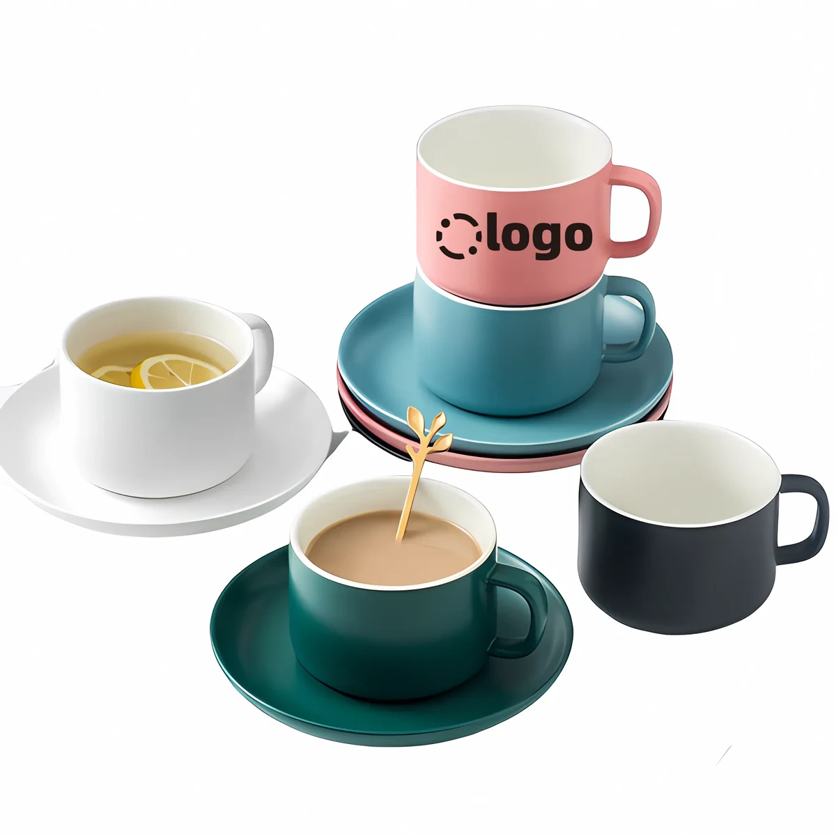 Coffee Cup And Saucer Set 1