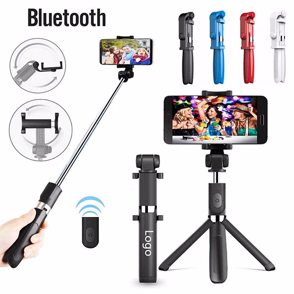 Wireless Remote Bluetooth Selfie Stick Tripod
