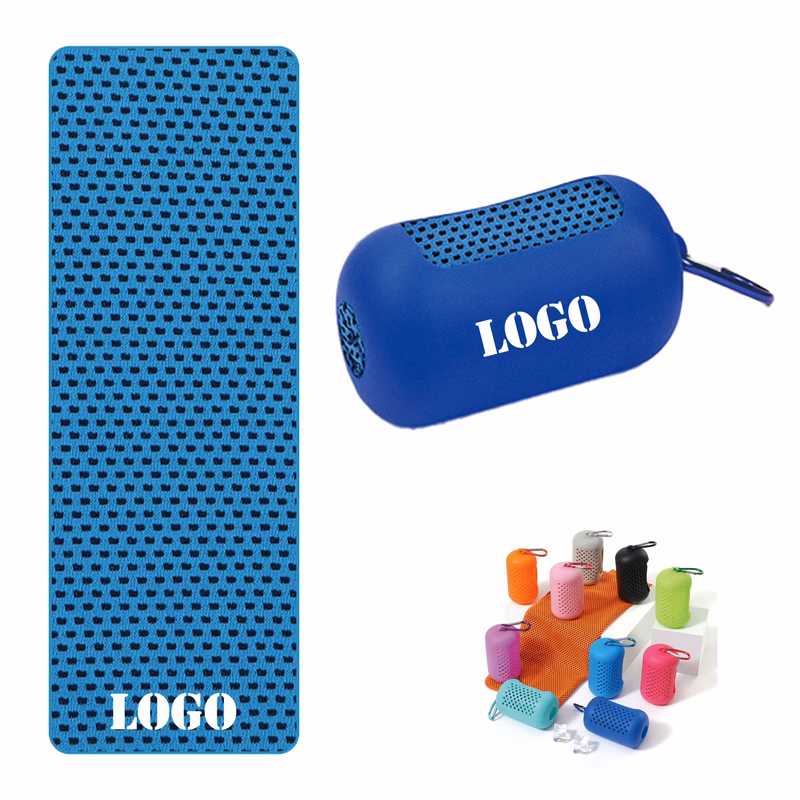 Creative Portable Silicone Cooling Towel Set