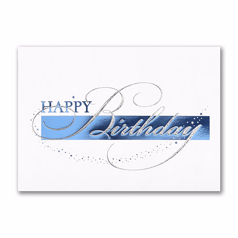 Birthday Star Treatment Card