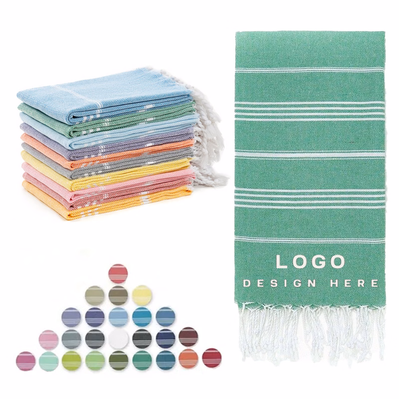 MOQ50 Turkish Beach Towel