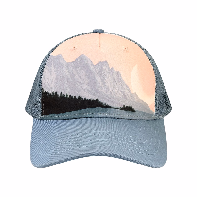 Printed Five-Panel Trucker Cap - 5PTKR