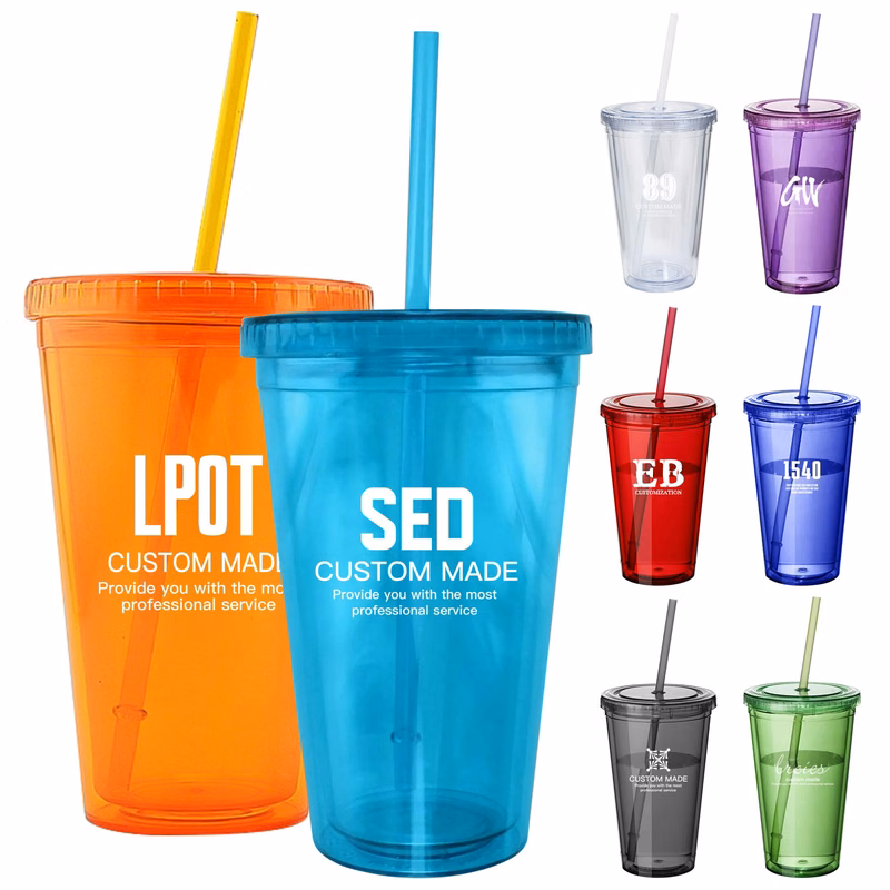 12 OZ Double Layer Plastic Cup