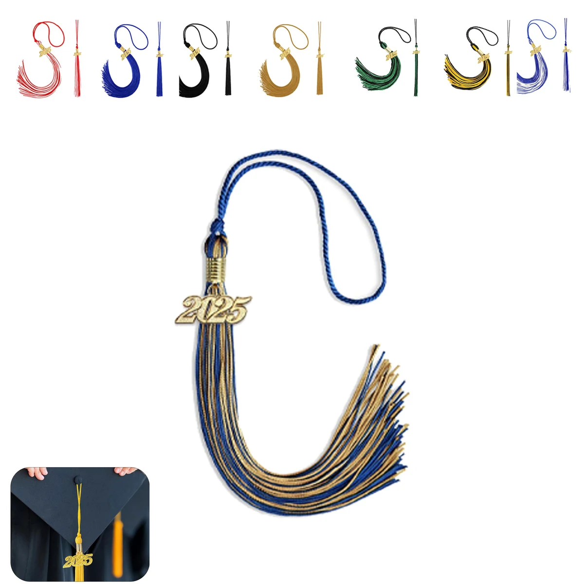 Graduation Single Color Tassel 1