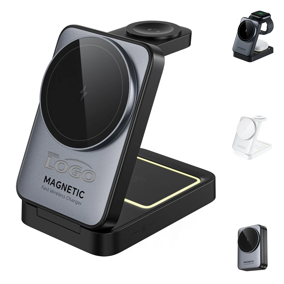 Foldable 3-in-1 Magnetic Wireless Charger 1