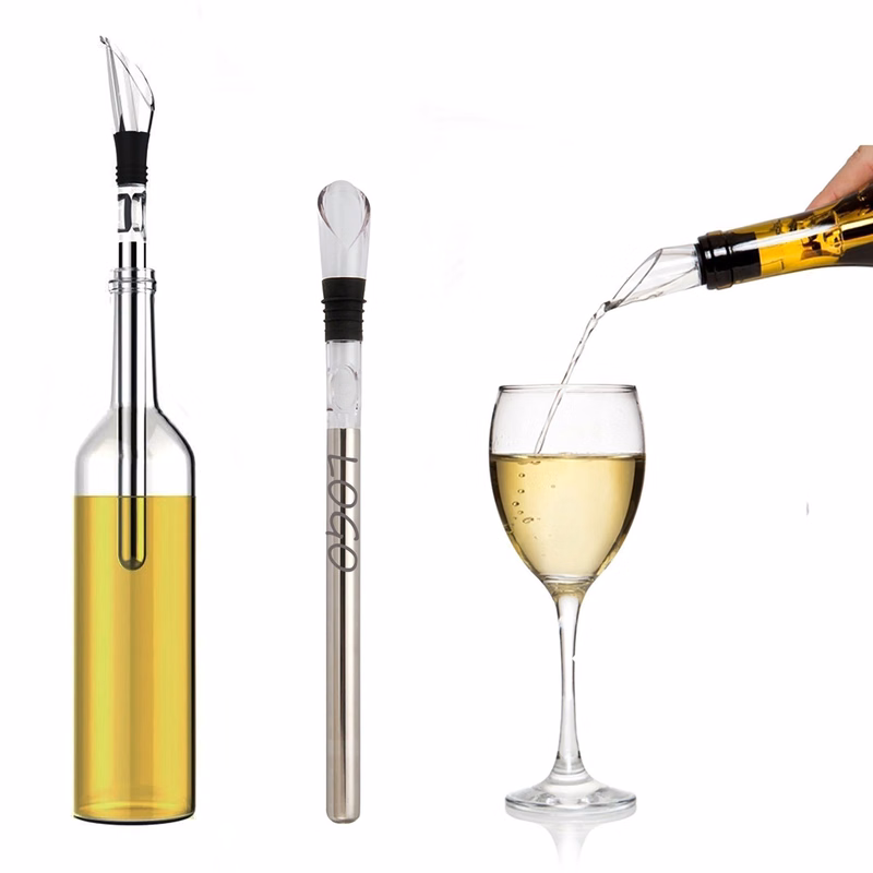 MOQ 50pcs 3-in-1 ice Iced Wine&Beer Chiller stick