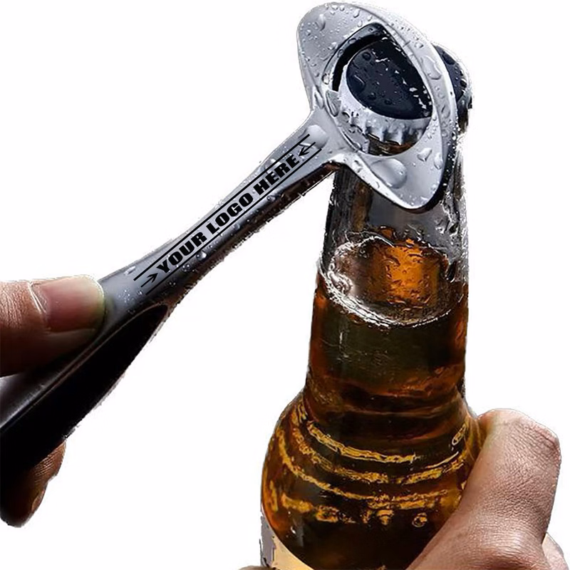 Long-Handled Zinc Alloy Bottle Opener