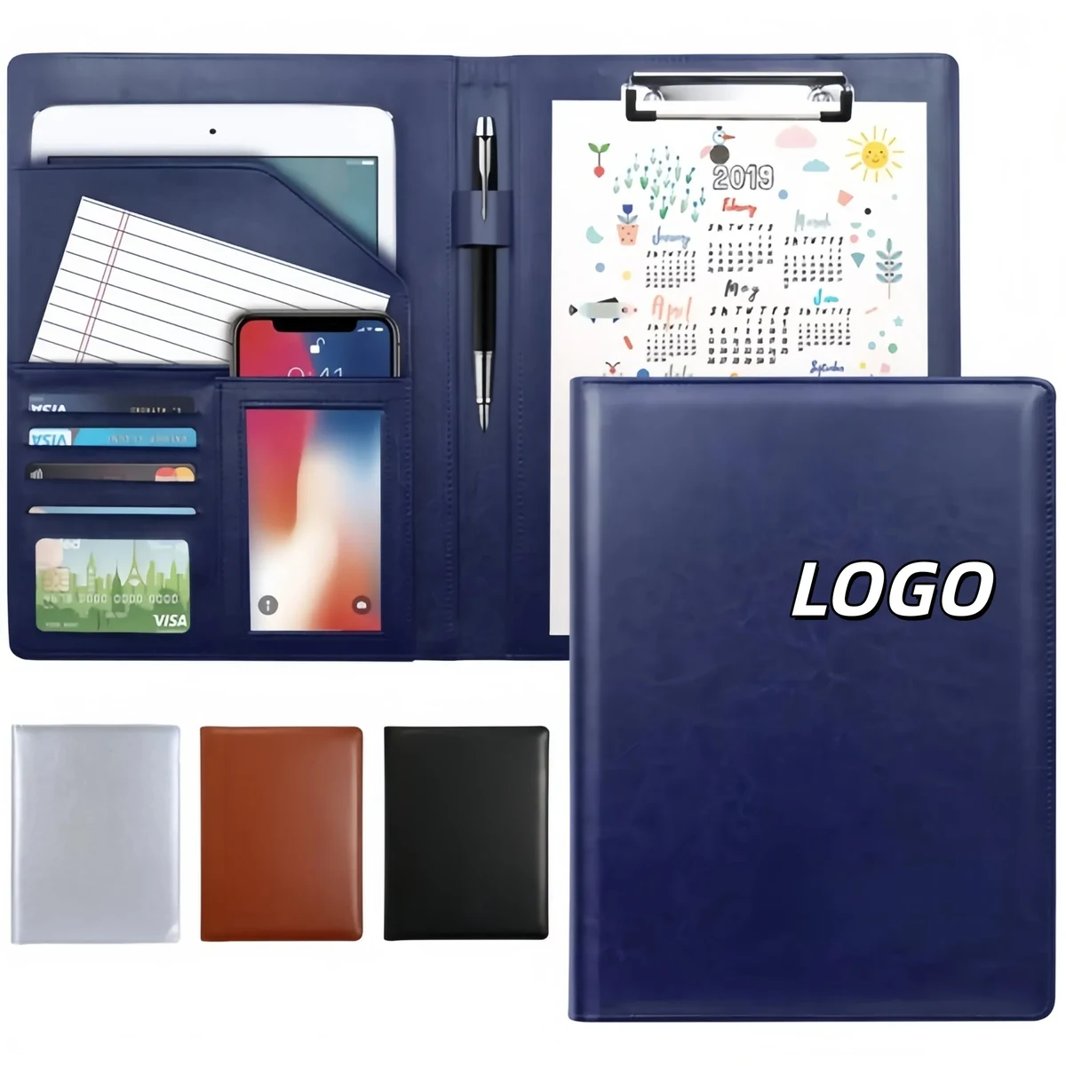 A4 multi-functional leather folder 1