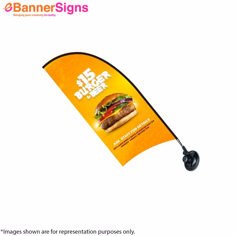 Blade Suction Cup Flag