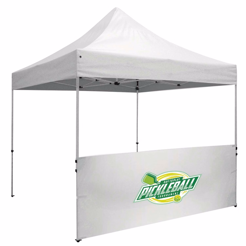 10' Standard Tent Half Wall Kit (Full-Color Imprint)