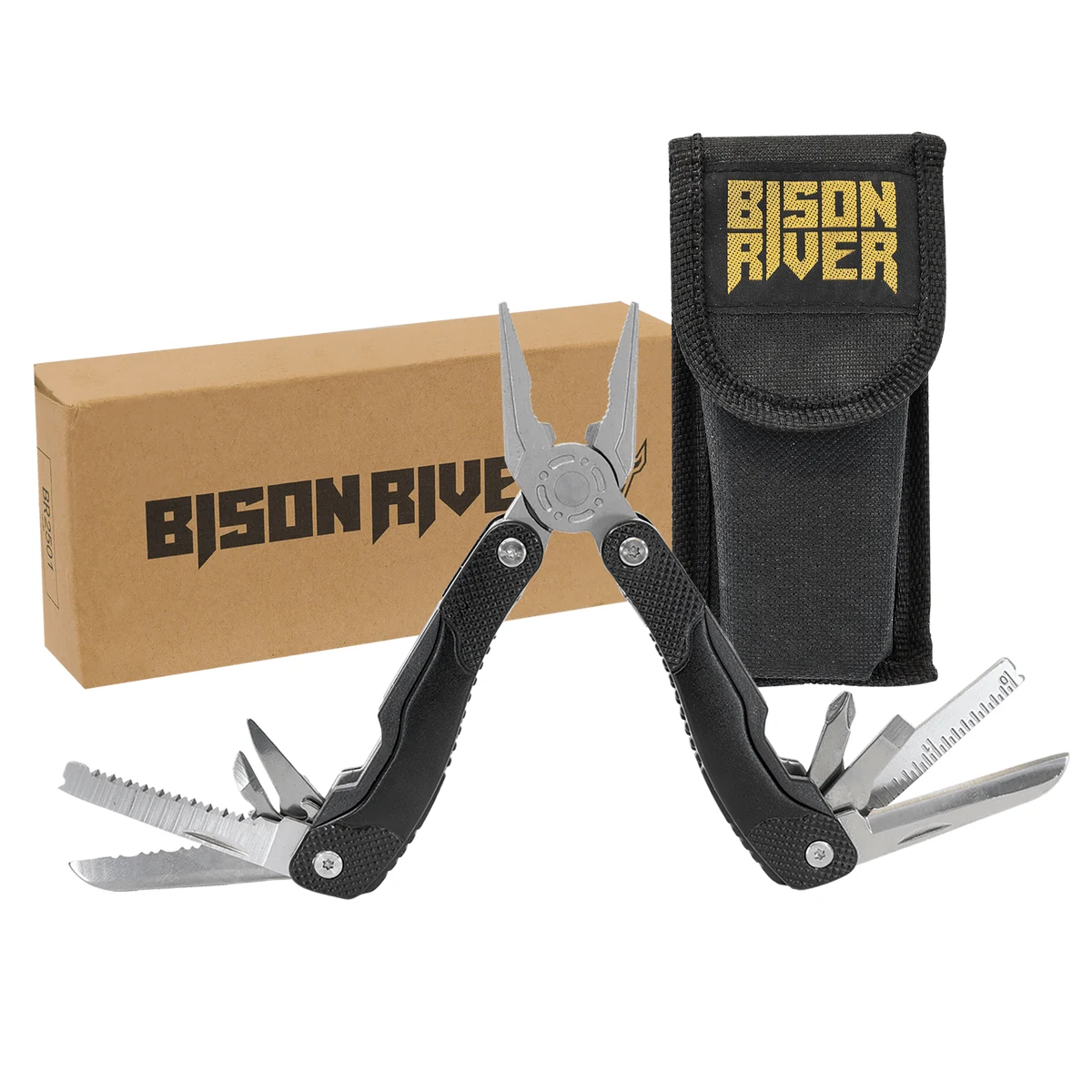 4" Black Multi Tool with Nylon 1