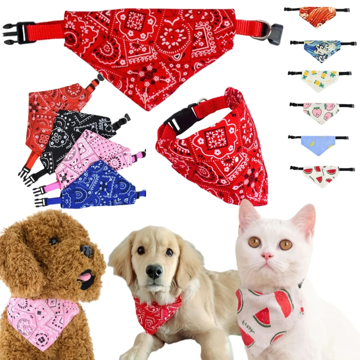 Small Pet Bandannas 1