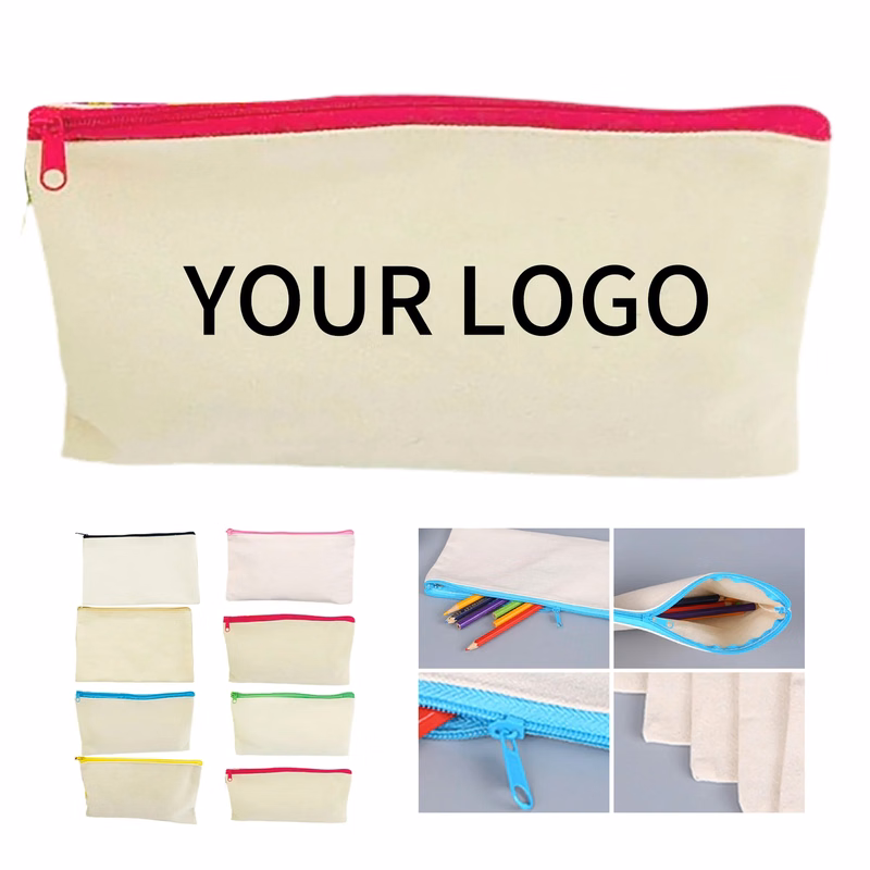 Reusable Zippered Cosmetic Pouch