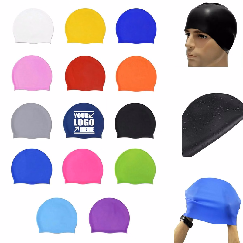Silicone Swim Cap Headwear