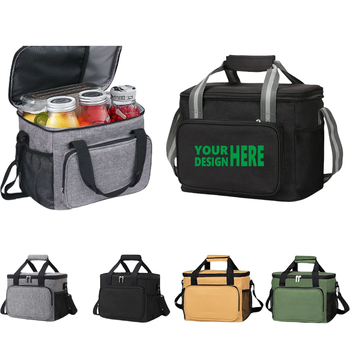 Oxford Cloth Picnic Cooler 1