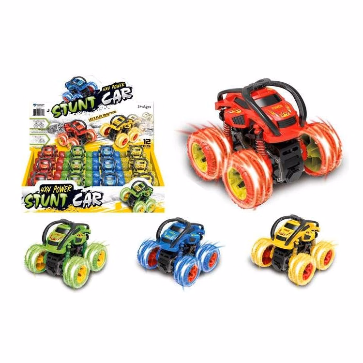 Big Wheel Stunt Vehicle Assorted Designs - 3.5"