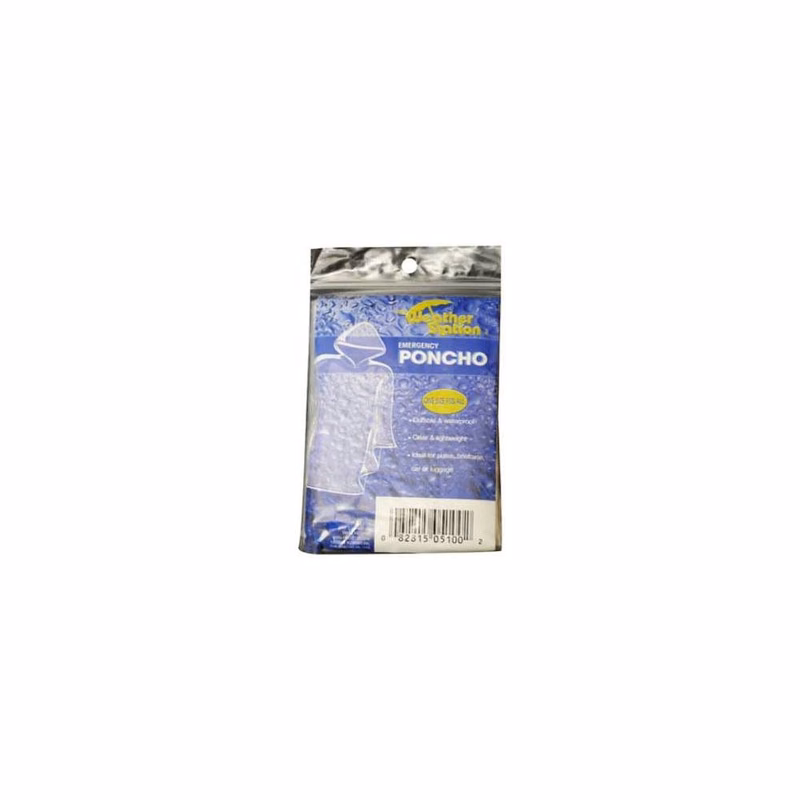 Emergency Ponchos - Clear Plastic