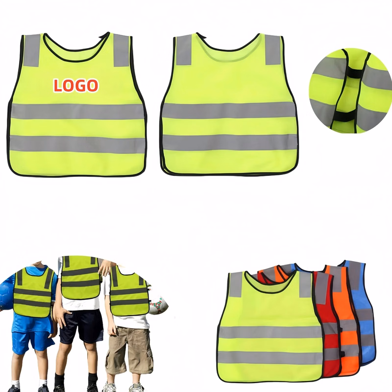 Full Color Kids Reflective Safety Vest
