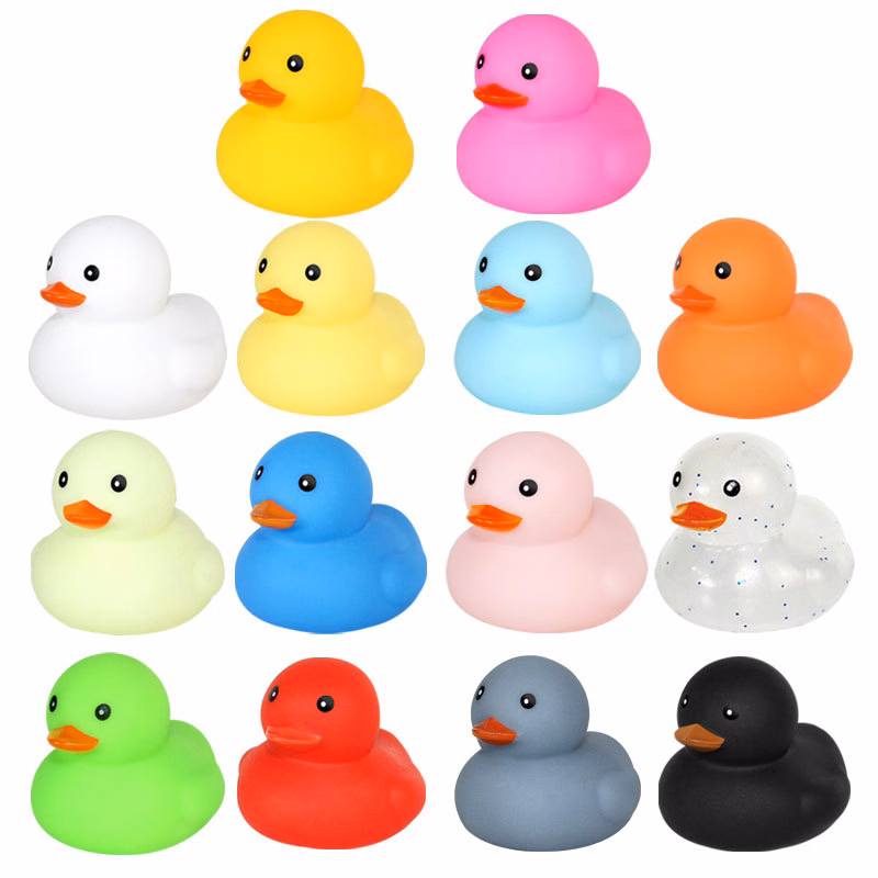2" Colorful Rubber Ducks