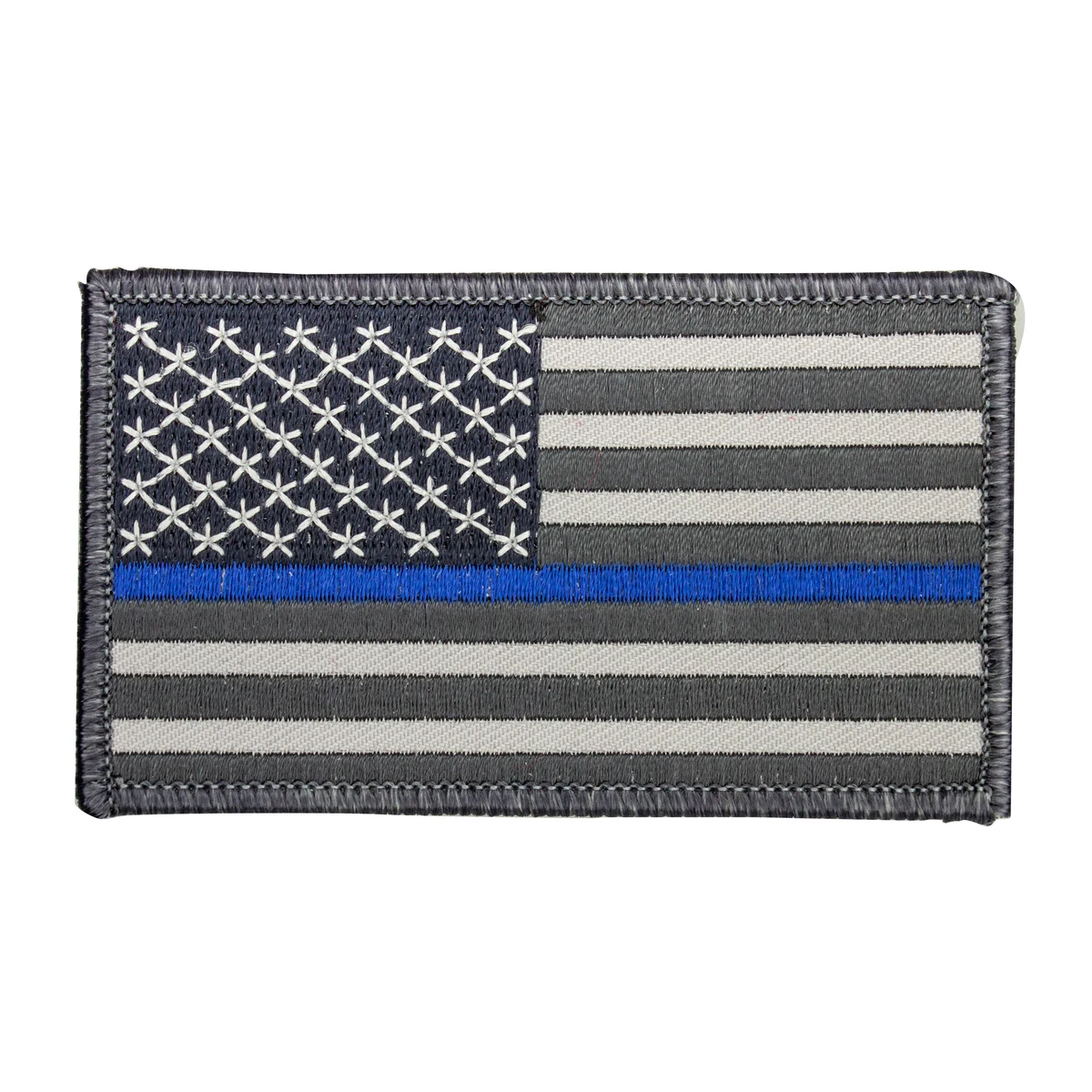 Thin Blue Line Police U.S. American Flag Patch 1