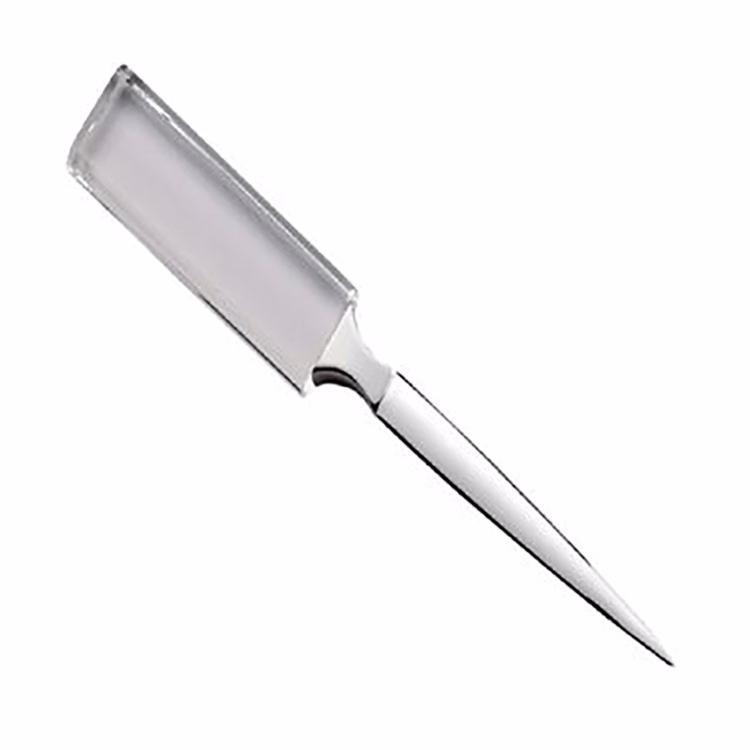 Clear Optic Crystal Letter Opener, Blue 8.5" L