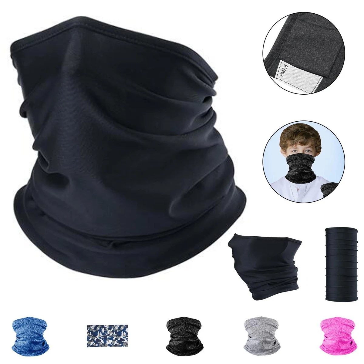 Kids Winter Neck Gaiter Bandana 1