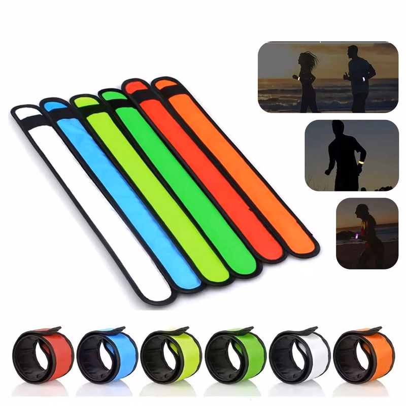 Night LED Glowing Slap Bracelet