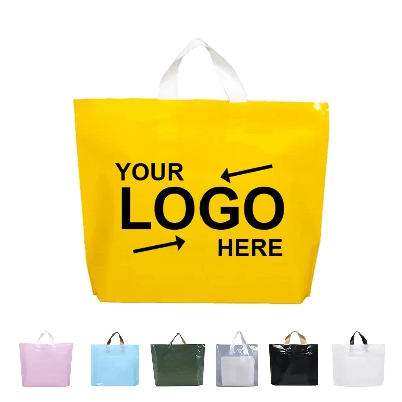 Pe Gift Packaging Shopping Tote Bags 1