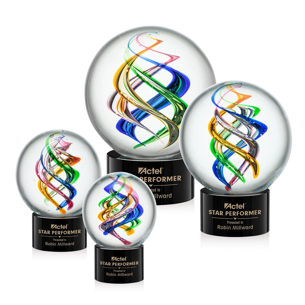Galileo Award on Marvel Base - Black 1