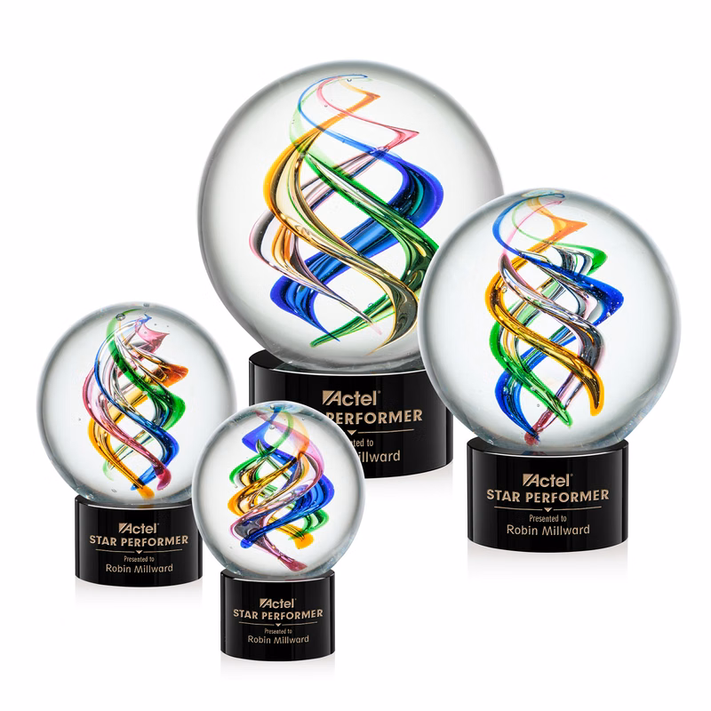 Galileo Award on Marvel Base - Black