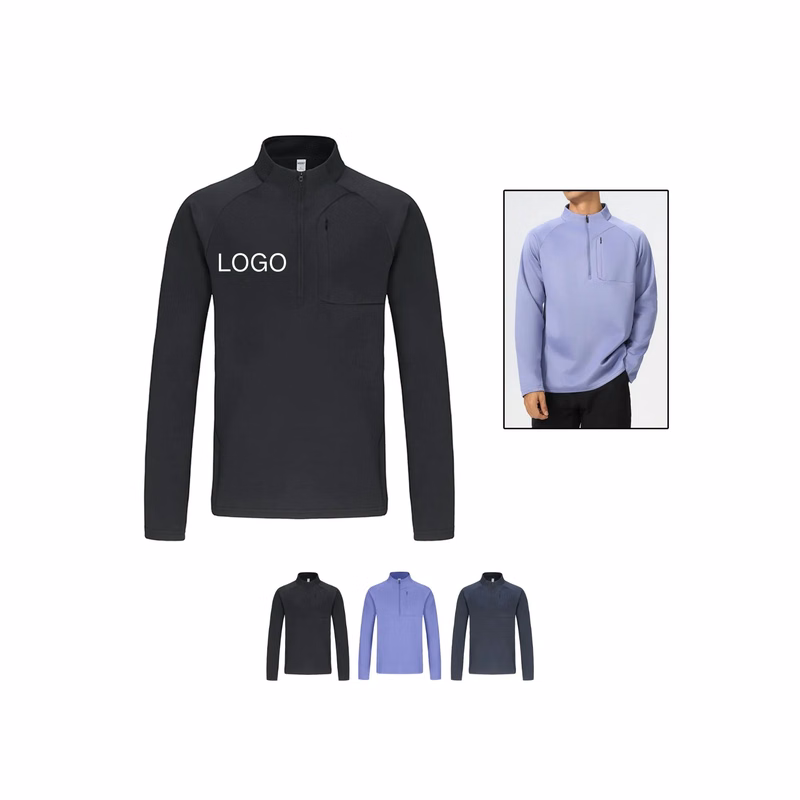 Autumn And Winter Stand Collar Long Sleeve Sports Top