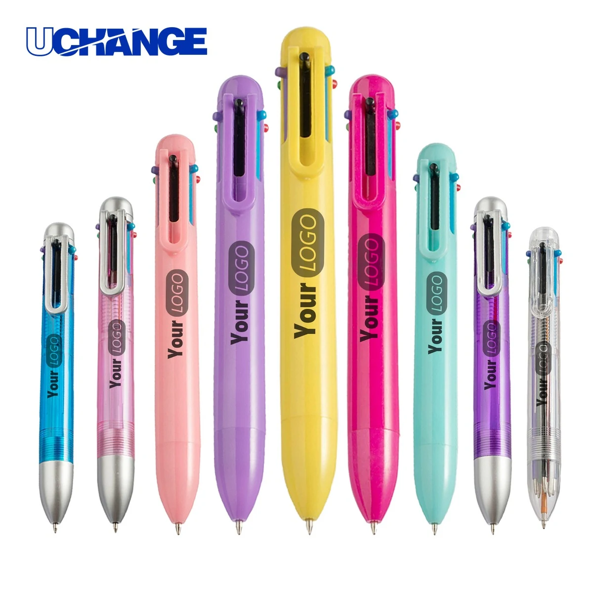 Large Capacity Retractable Multicolor Ballpoint Pen 1