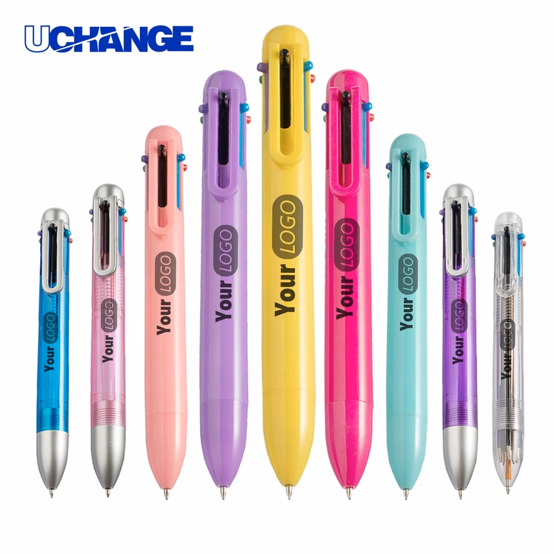 Large Capacity Retractable Multicolor Ballpoint Pen