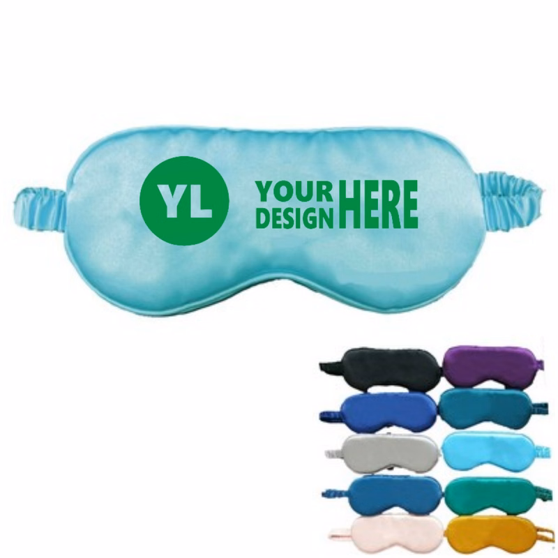 Travel Soft Imitated Silk Fabric Sleep Eye Mask