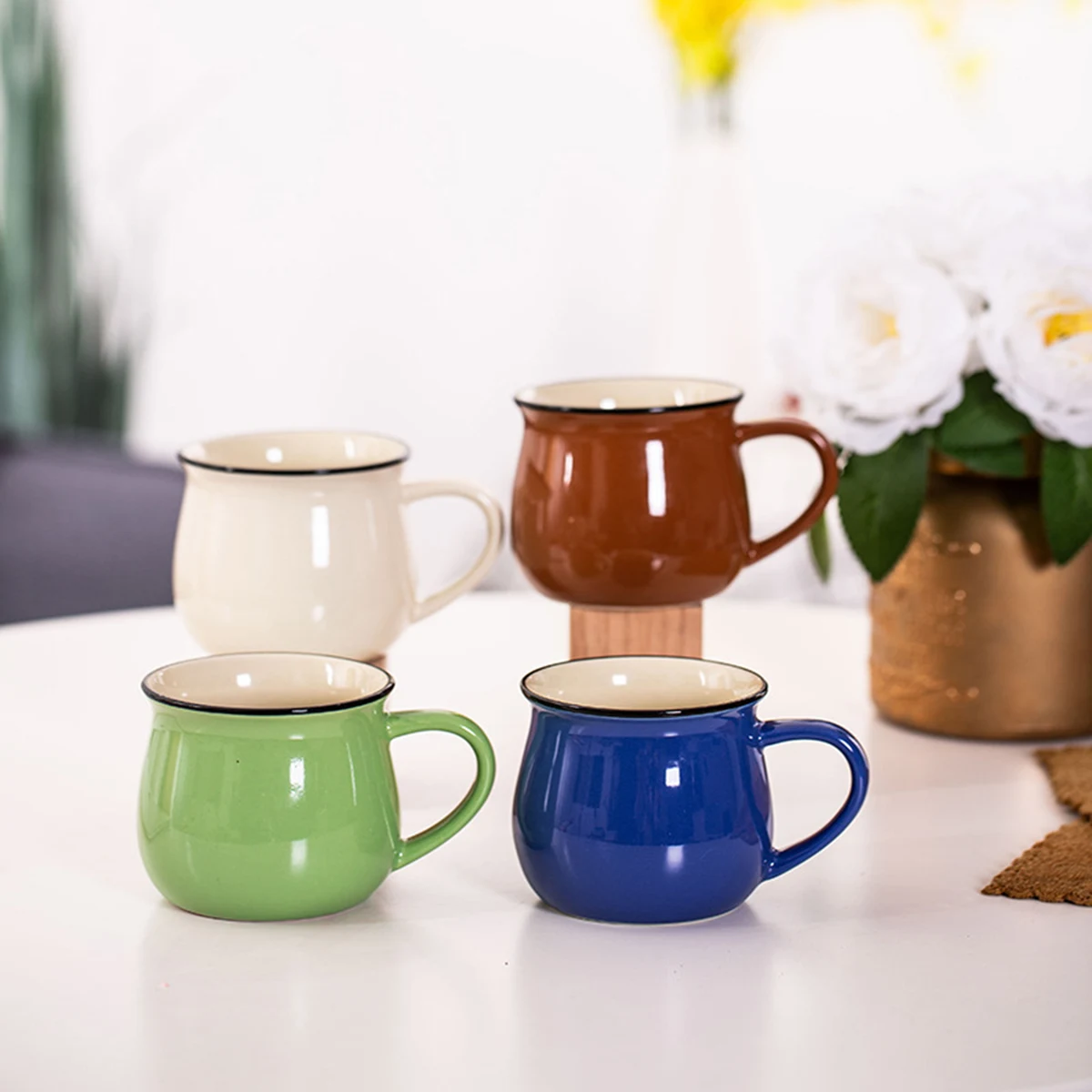 Colorful Ceramic Coffee Mug Cup 1