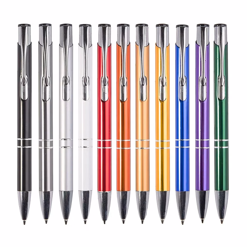 Aluminum Click Action Ballpoint Pen