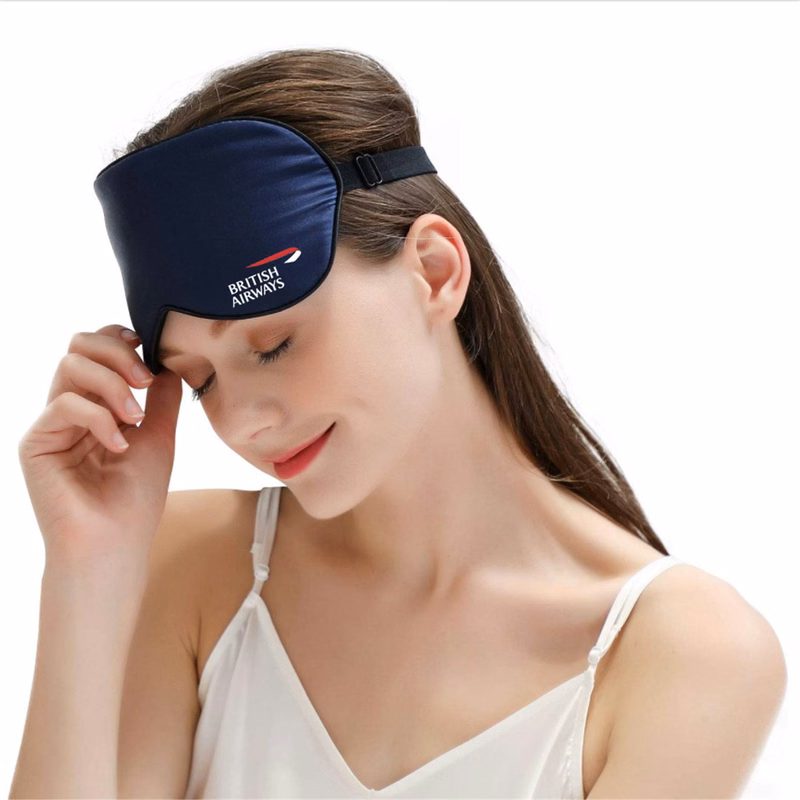 Luxury Adjustable Natural Silk Eye Mask