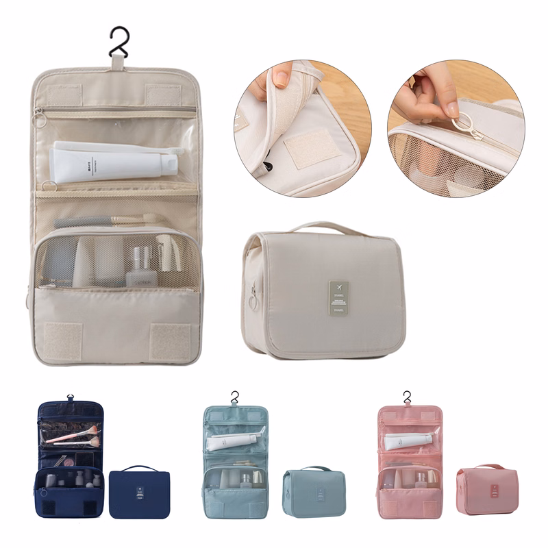 Hanging Travel Toiletry Bag Dopp Kit