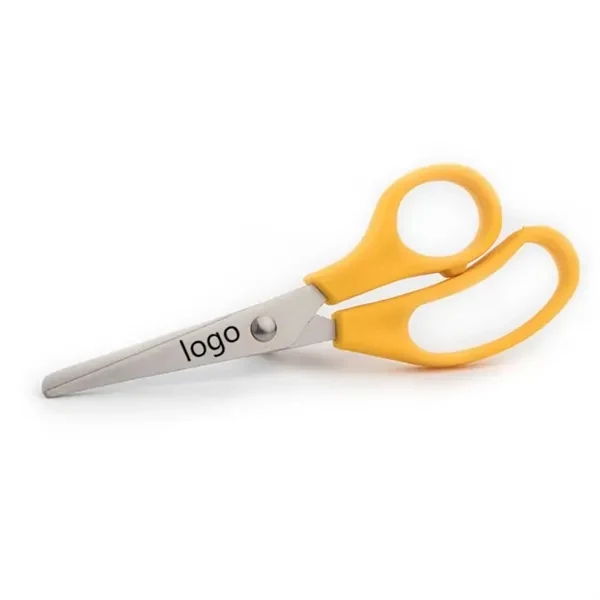 Custom Stainless Steel Durable Scissors 5.12 Inch — Professional Office Desk Accessory 1