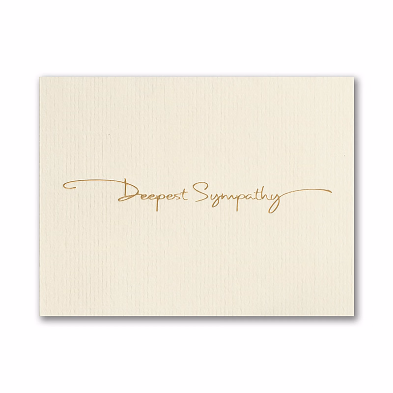 Deepest Sympathy Card