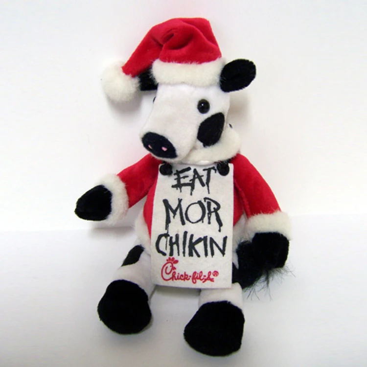 10" Custom Chick-fil-A Santa Cow 1
