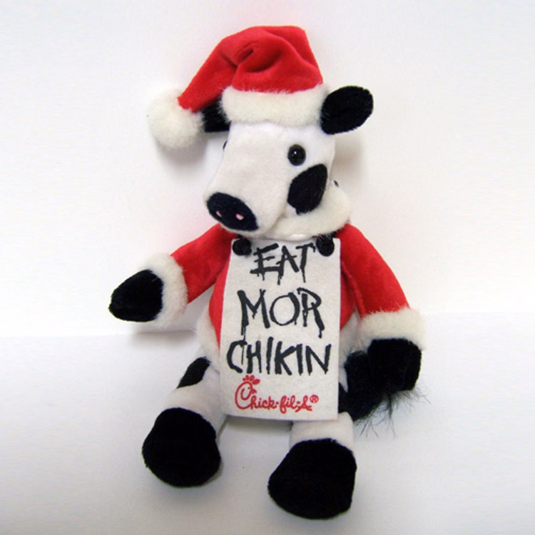 10" Custom Chick-fil-A Santa Cow