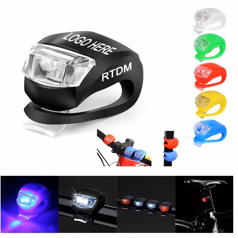 Silicone LED Safety Light for Night Cycling